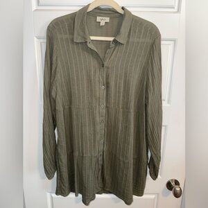 Style & Co. Sage Button Down Shirt